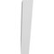 Ekena Millwork 6-in. W x 26-in. D x 34-in. H Traditional Architectural Grade PVC Knee Brace BRCP06X26X34TRA - alternate 2